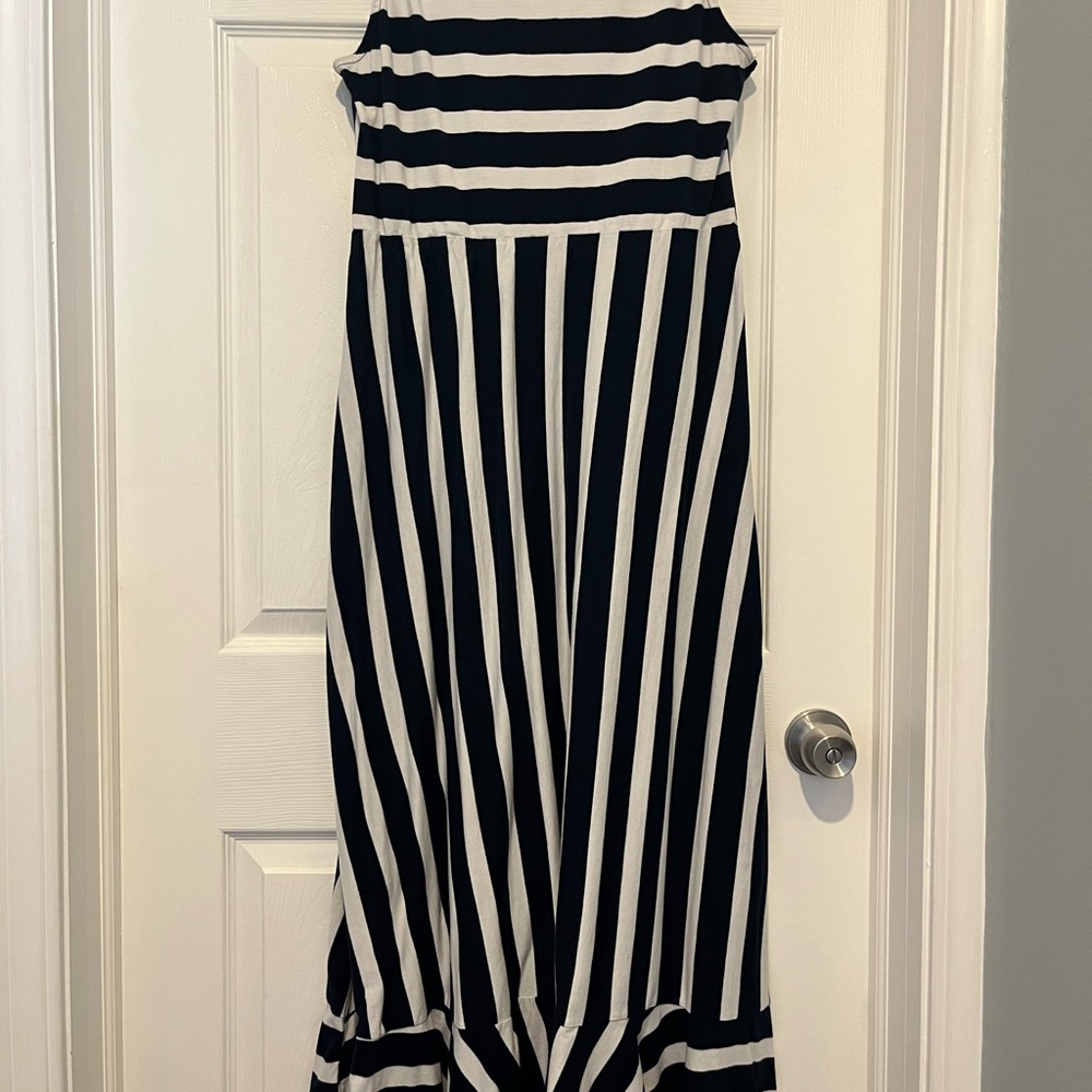 Chaps Sleeveless Maxi Dress. Size Large - Picture 2 of 6